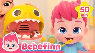 Good Morning Friends  Bebefinn Healthy Habit Compilation  Songs and Nursery Rhymes for Kids [upl. by Nylsirhc311]