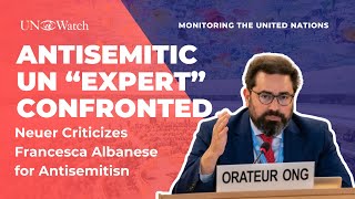 Why Germany amp France Condemned UNs Francesca Albanese for Disgraceful Antisemitism [upl. by Robby]