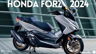 2024 Honda Forza Luxury Scooter with Powerful Engine amp Smart Features  Full Review [upl. by Padgett730]