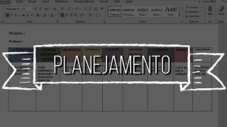 PLANEJAMENTO [upl. by Purcell]