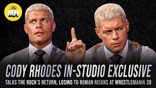 Cody Rhodes Talks Feelings Toward The Rock CM Punk’s AEW Comments WrestleMania 40  The MMA Hour [upl. by Ttnerb]