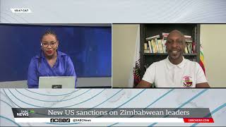 New US sanctions on Zimbabwean leaders Rutendo Matinyarare [upl. by Namlaz]