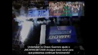 WWE Luta Livre na TV SBT Undertaker vs Chavo Guerrero [upl. by Yeldahc]