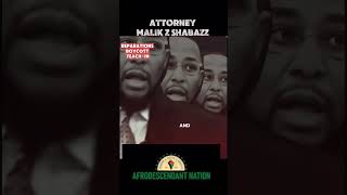 Attorney Malik Z Shabazz Afrodescendant Nation afrodescendantorg [upl. by Frazier298]