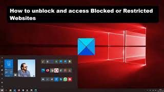 How to unblock and access Blocked or Restricted Websites [upl. by Ennire]