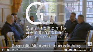 Gastronomie Gemeinschaft Gummersbach  MwSt Erhöhung 2024 [upl. by Maggy]