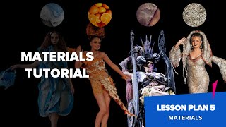 Lesson Plan 5  Materials Tutorial  Junk Kouture [upl. by Notserc]