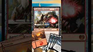 combustible gearhulkCapCut magicthegathering mtg nerd cardgame wizardsofthecoast game card [upl. by Ardeth765]