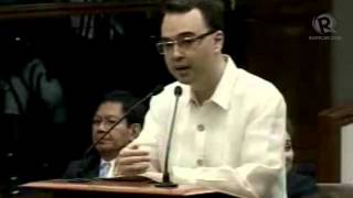 Senators A Cayetano and Enrile figure in ugly word war [upl. by Nnod611]