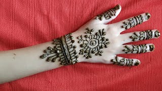 karwachauth special mehndi designs for hands karwa chauth mehandi designs  theme mehandi arabic [upl. by Landri]