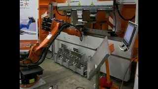 ROBOT  PIEGATURA LAMIERA ROBOTIZZATA  BENDING SHEET METAL [upl. by Olocin249]