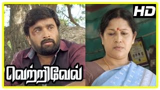 Vetrivel tamil movie  scenes  Nikhila reveals the truth  Sasikumars parents accept Nikhila [upl. by Nylrehc396]