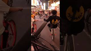 POV WHEELIES THROUGH TIMES SQUARE NYC✅ rideout bikelife wheelies [upl. by Jeno]