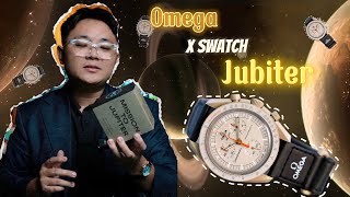 Review đồng hồ Omega X Swatch Mission To Jupiter mà khách đã đặt bên mình [upl. by Frear]