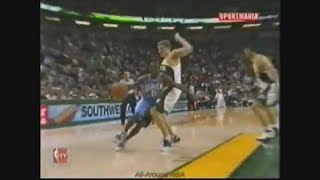 Earl Boykins 18 Points 15 In OT  Seattle 200405 [upl. by Herzen647]