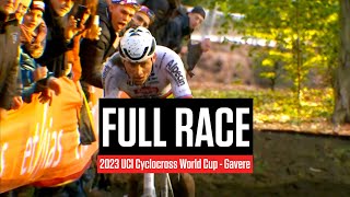 FULL RACE 2023 UCI Cyclocross World Cup Gavere [upl. by Lynelle911]