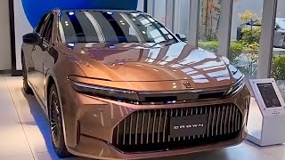 NEW 2024 Toyota Cown Sedan SUV FCEV Hybrid Exterior and Interior Walkaround [upl. by Delaine986]