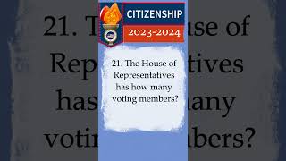 20232024 US CITIZENSHIP TEST Civics Test QUESTION 21 Naturalization youtubeshorts [upl. by Llednol]