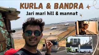 Kurla Jari Mari Hill  SRK Mannat amp Galaxy Salmankhan  Mount Merry Chruch  Mumbai Airport [upl. by Fabozzi33]