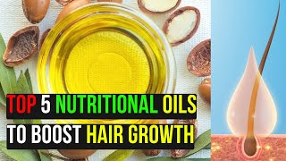 5 Exceptional Oils To Boost Hair Growth Naturally [upl. by Fedak]