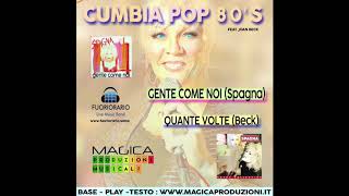 MEDLEY CUMBIA GENTE COME NOI Spagna QUANTE VOLTE BeckMontevecchi [upl. by Eugenie]