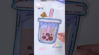 🧋 yummy 🤤 try it shorts tonniartandcraft diy love craft art [upl. by Lynna]