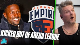 Antonio Browns Arena Football Team Has Been Kicked Out League Were Delinquent On Payments [upl. by Drarig278]