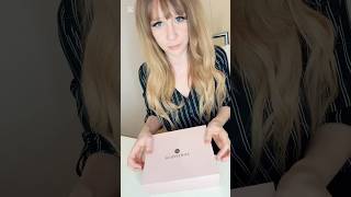 Glossy box unpacking asmr glossybox september cosmetics relaxing f4f [upl. by Sirromal]