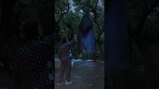 Asli Dikhne wala bhoot 😨🤯 humne banaya ek saste jugadu tareeke se 😜😎 shorts vlog [upl. by Yllus]