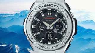 Review Casio GShock GSteel GSTS110D1A [upl. by Higley]