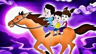 Lakdi ki kathi  लकड़ी की काठी  Popular Hindi Children Songs [upl. by Mary]