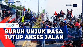 Buntut Penutupan Jalan Arteri Karawang Macet 10 KM [upl. by Aivin959]