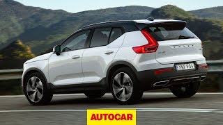 Volvo XC40 2018 review  Can Volvo SUV match Audi Q3 or BMW X1  Autocar [upl. by Macario781]