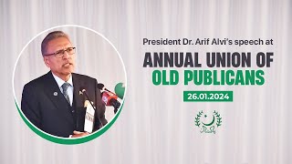 Annual Union of Old Publicans  President’s Speech  26012024 [upl. by Trelu477]