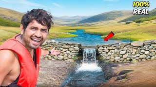 I built A personal damswimming pool Mr Indian haker new video viral trending video viralvideo [upl. by Anyr122]