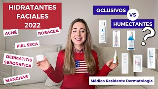 CREMAS HIDRATANTES FACIALES 2022 ACNÉ PIEL GRASA PIEL SECA ROSÁCEA MANCHAS ANTIEDAD [upl. by Jamison297]