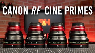 New Canon RF Mount Cinema Prime Lenses [upl. by Lombardo]