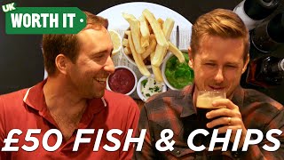 £4 Fish And Chips Vs £50 Fish And Chips [upl. by Christabel]