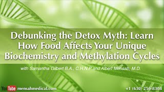 Debunking the Detox Myth Learn How Food Affects Your Unique Biochemistry and Methylation Cycles [upl. by Rotciv]