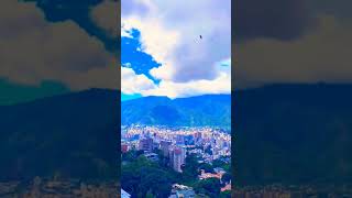 Hermosa vista de Caracas ciudad vista caracas nubes [upl. by Annaoi]