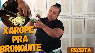 PARTE 1 XAROPE CURA BRONQUITE Feito com coração da banana [upl. by Naerda]