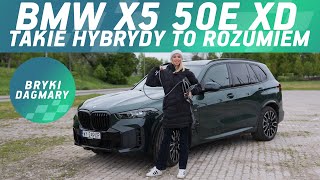 BMW X5 50e XD Takie hybrydy to rozumiem Test samochodu Bryki Dagmary [upl. by Louella508]