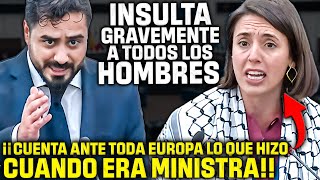 ALVISE DESTROZA a IRENE MONTERO🔥¡¡AL REVELAR EN EL PARLAMENTO EUROPEO SU PASADO MÁS OSCURO🔥 [upl. by Wolfram]