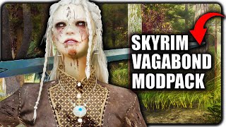 Skyrim W 4000 Mods  Vagabond Modpack for Skyrim AE [upl. by Anivlek]