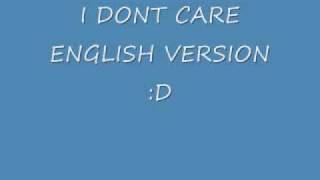 I Dont Care  2ne1 ENGLISH VERSION REAL ENGLISH [upl. by Marti]