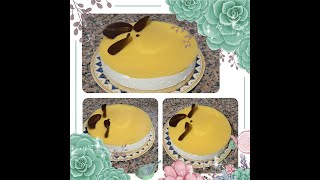 Gâteau bavarois à la mangue 😍  😋 بافاروا راقية بالمونغ [upl. by Hieronymus]