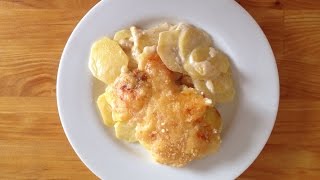 Kartoffelgratin ganz einfach und schnell selber machen  Kochnoob [upl. by Bred542]