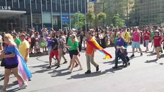 Montreal Pride Parade Fierté Montréal 2018 Part 1 [upl. by Mitinger]