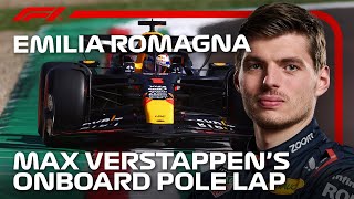 Max Verstappen’s RecordEqualling Pole Lap  2024 Emilia Romagna Grand Prix  Pirelli [upl. by Jamille]