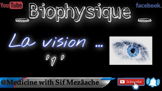 Biophysique de la Vision  Partie 01  Biophysique 2ème MED [upl. by Kendyl598]